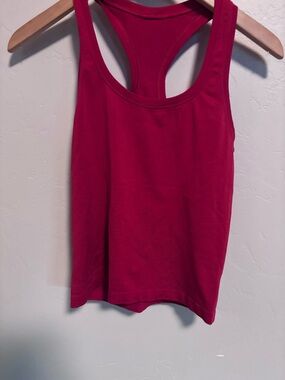 Lululemon red swiftly racerback tank 4
